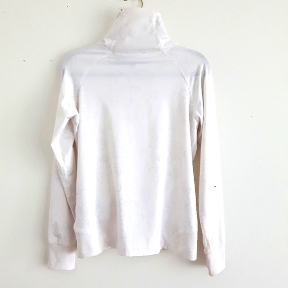 𝅺ABACUS Golf, Athletic/ Workout Jacket Top.  Like New  Size L  White - Picture 3 of 14